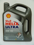 Масло Shell Helix Ultra 5w40,4л 