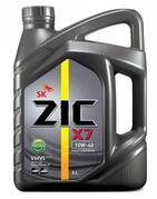 Масло ZIC X7  (замена 5000) Diesel 10W40,6л