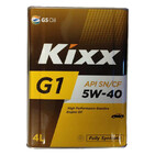 Масло KIXX G1 5w40 SN/CF 4л.