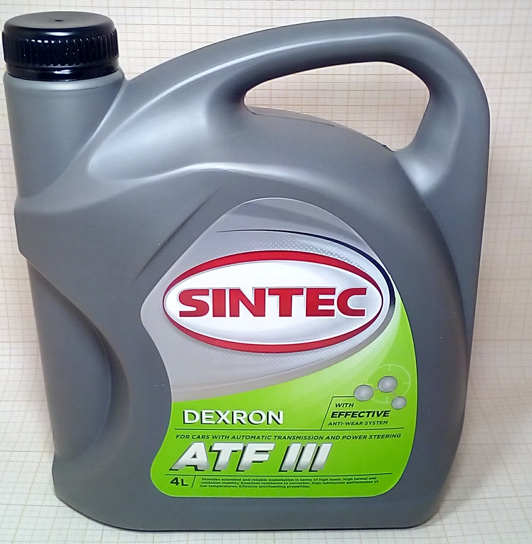 Atf iii g. Sintec ATF II Dexron 4л. Sintec ATF. Sintec масло ATF II Dexron 4л 4 Sintec 900260. Sintec ATF Oil.