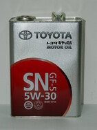 Масло TOYOTA Motor Oil 5w30,4л