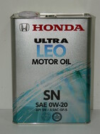 Масло Honda Ultra LEO 0w20,4л