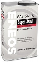 ENEOS Super Diesel 5W-40 API CH-4 ACEA A3/B3/B4 4л