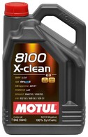 Motul 8100  X-clean 5w40,5л